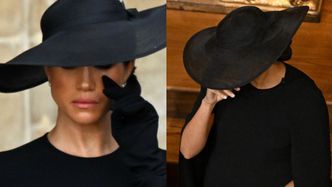 Meghan Markle URONIŁA ŁZĘ na pogrzebie królowej Elżbiety II (ZDJĘCIA)