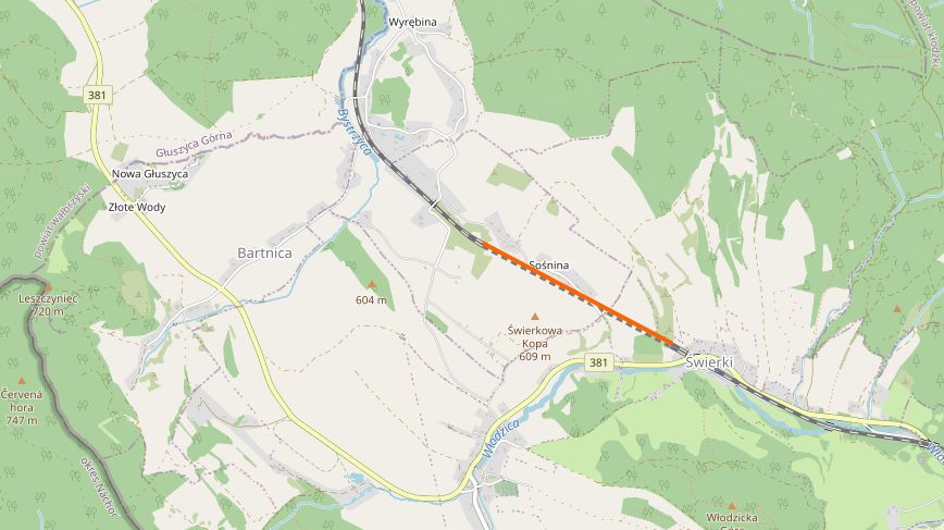 Tunel pod Świerkową Kopą