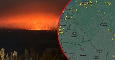 Radar pokazał puste niebo nad Rosją. Paraliż w Moskwie