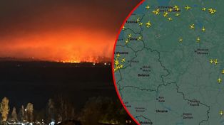 Radar pokazał puste niebo nad Rosją. Paraliż w Moskwie