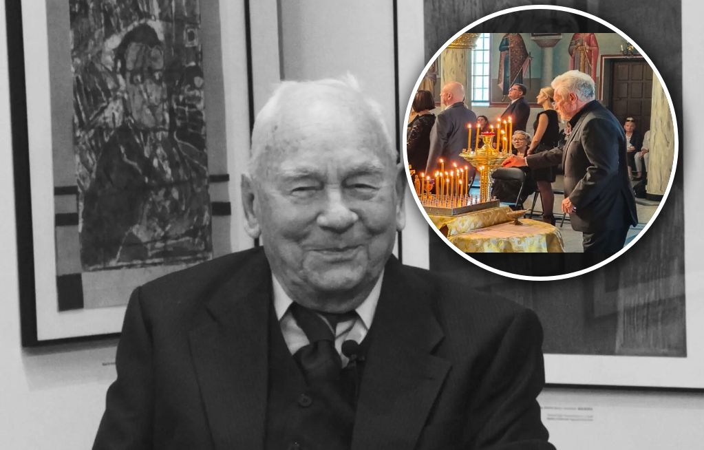 Aleksander Kwaśniewski na pogrzebie wuja. Michał Bałasz miał 102 lata