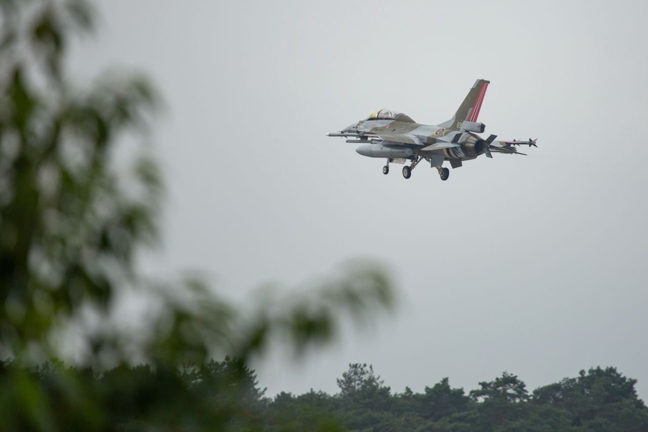 Norweski myśliwiec F-16
