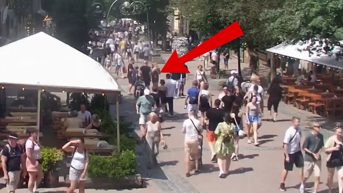 Ujęcie z Zakopanego.