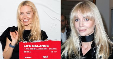 Uśmiechnięta Agnieszka Woźniak-Starak zaprasza na swoją audycję radiową: "Trochę się stresuję"