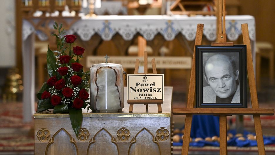 Pożegnanie Pawła Nowisza fot. Norbert Nieznanicki/AKPA