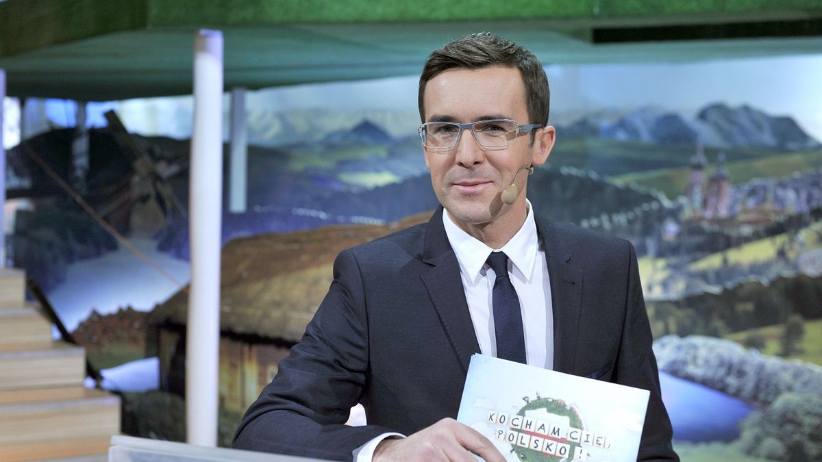 Maciej Kurzajewski był prowadzącym "Kocham Cię, Polsko".