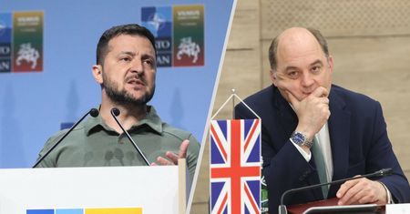 Szef brytyjskiego MON skrytykował Ukrainę. Zełenski wystosował apel