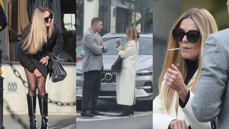 Hanna Lis "przyłapana" na mieście. Zaparkowała na zakazie