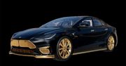 Pokryta 24-karatowym złotem Tesla Model S od Caviar zdaje się potwierdzać, że pieniądz lubi ciszę