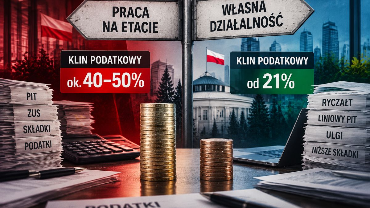 Składki powinny zależeć od dochodów, a nie formy pracy