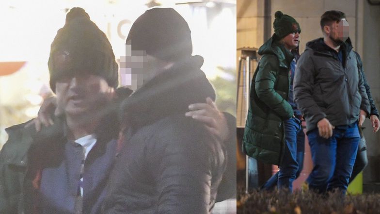 Jarosław Jakimowicz imprezuje w centrum Warszawy