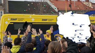 Włocławek: RMF FM rozdaje choinki. Świąteczny konwój nadjeżdża