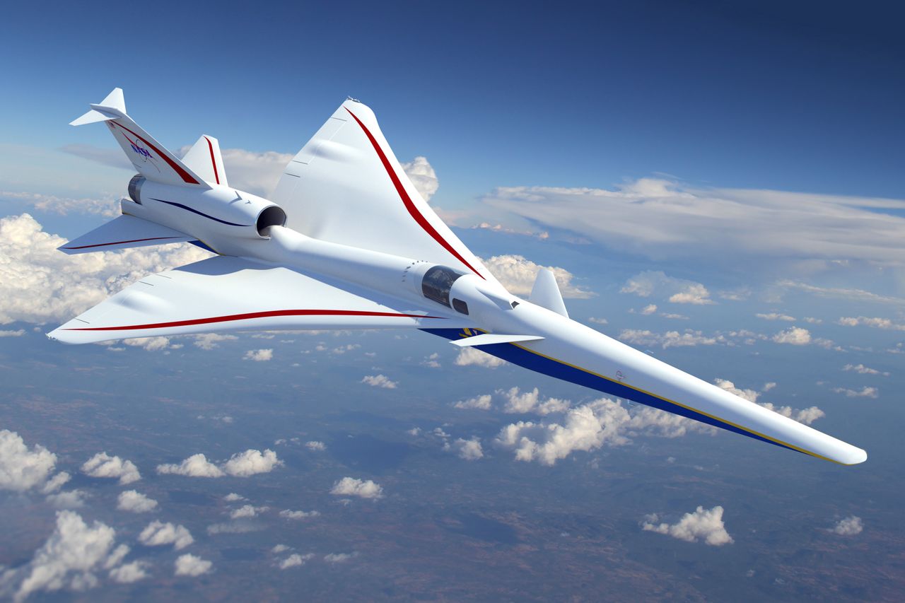 Cicha lotnicza rewolucja. NASA prezentuje samolot X‑59 QueSST