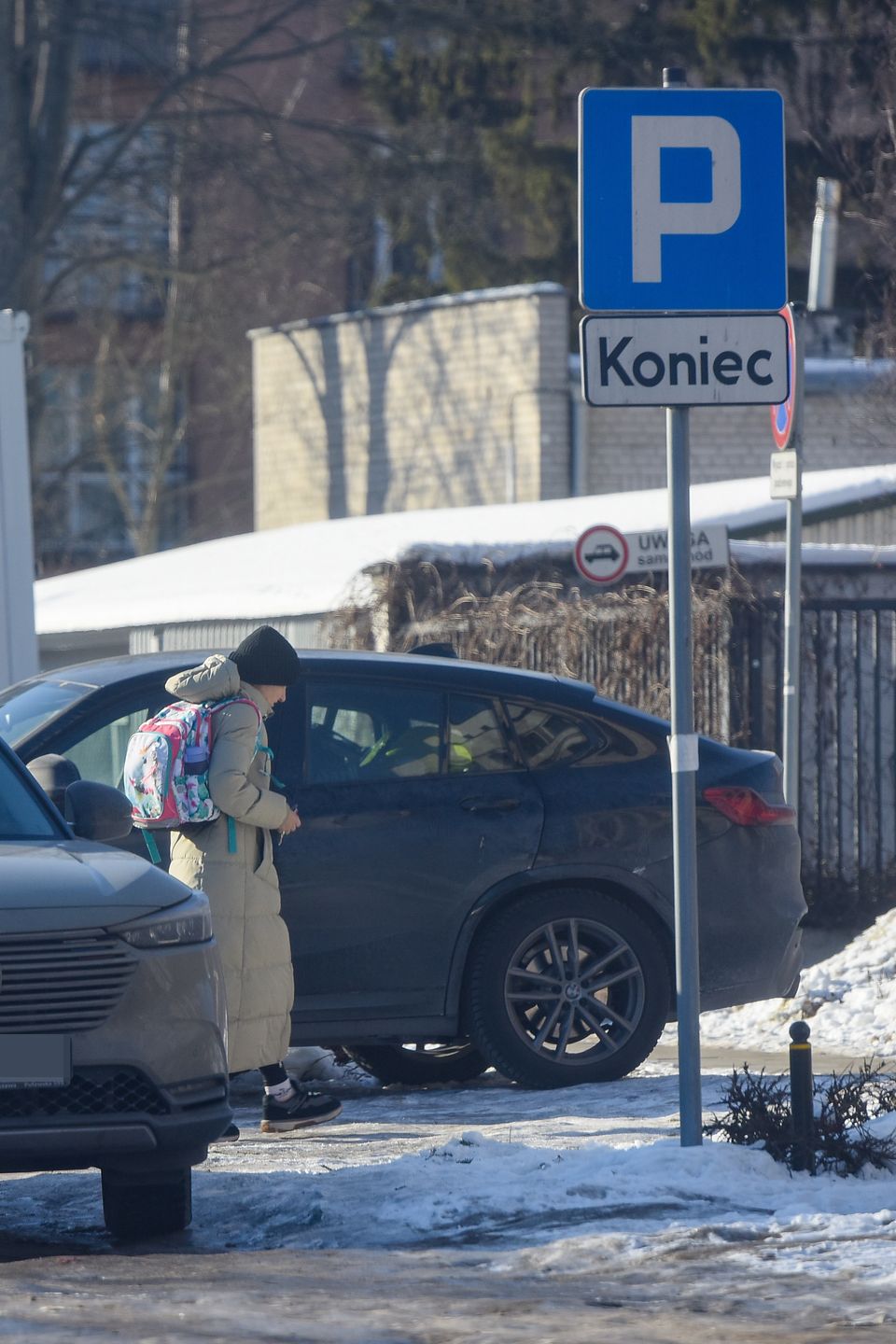 Joanna Koroniewska zostawiła auto na zakazie