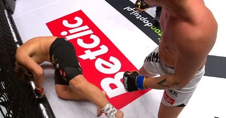 Szok w walce raperów na Fame MMA 17. Fabijański został zdemolowany