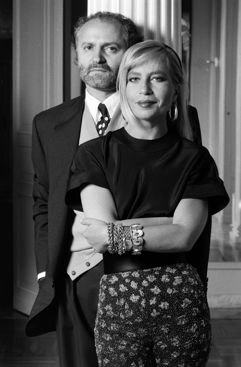 Donatella Versace przed operacjami plastycznymi