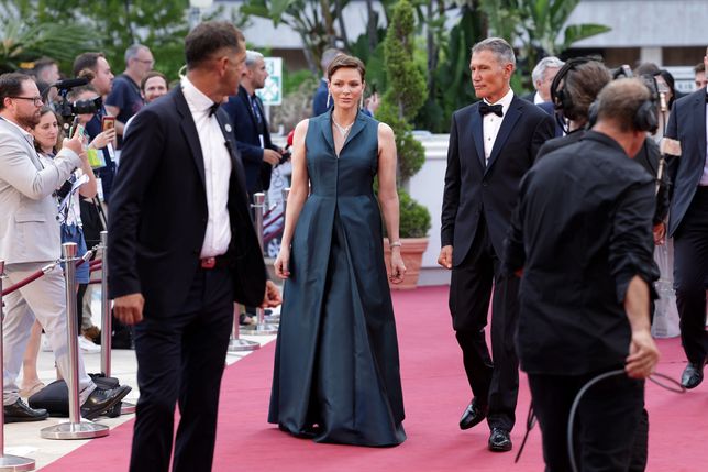 Księżna Charlene jak dziewczyna Bonda - pojawiła się w Monte Carlo