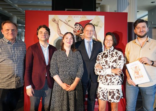 Konferencja prasowa przed premierą „Przygód Pinokia” w Teatrze Wielkim w Łodzi © Joanna Miklaszewska