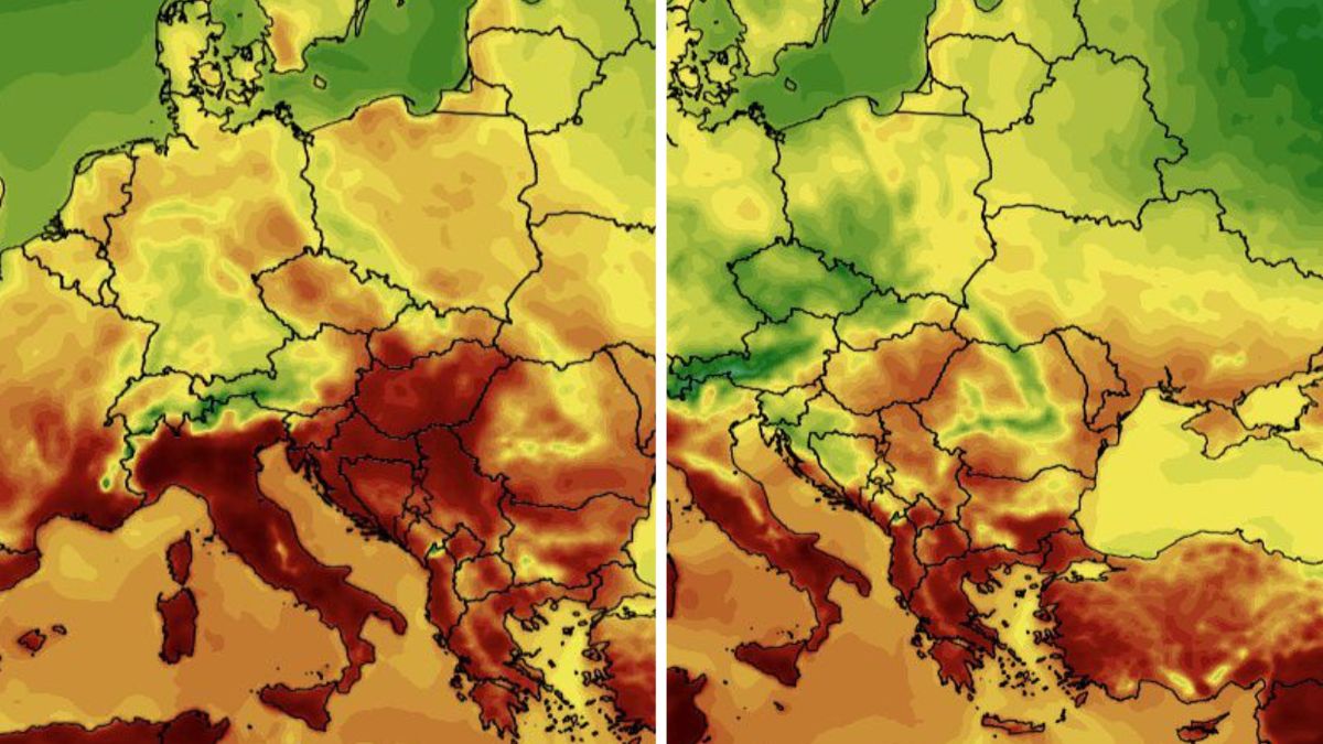 Temperatury w Polsce i Europie w niedzielę 15 czerwca i w ponied