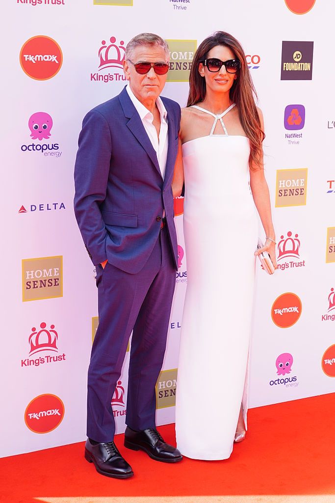 George i Amal Clooneyowie
