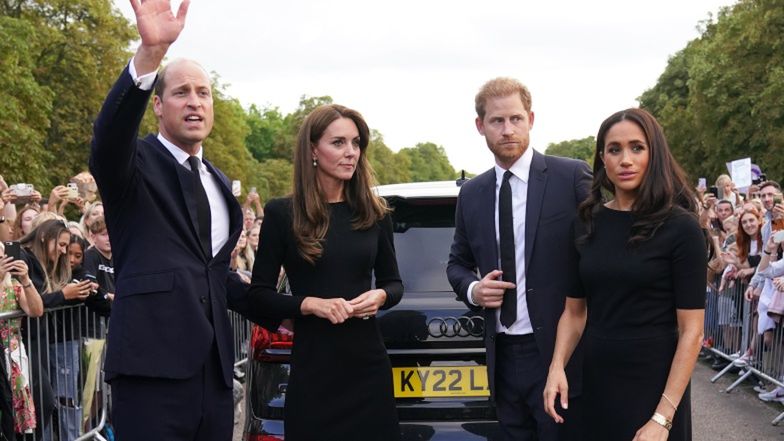 Książę William, książę Harry, Kate Middleton i Meghan Markle zanalizowani przez eksperta od mowy ciała