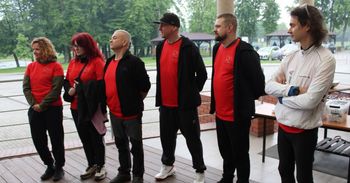 Rajd dla transplantacji wyruszył z Łodzi do Poznania. Uczestników spotkaliśmy w Zduńskiej Woli