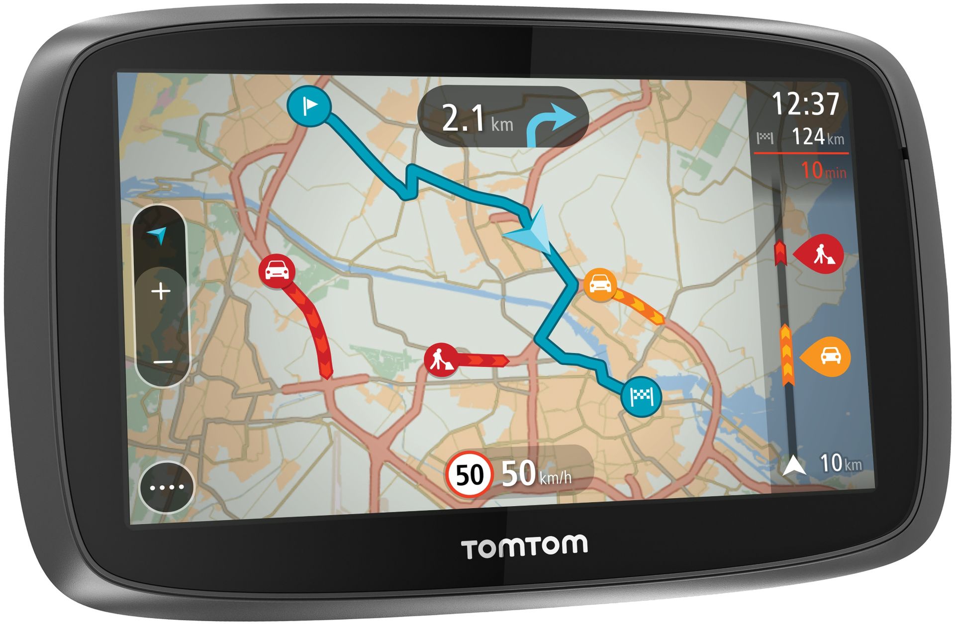 TomTom GO 5100 World LMT: nawigacja z wieczystą licencją na mapy wszystkich krajów 2