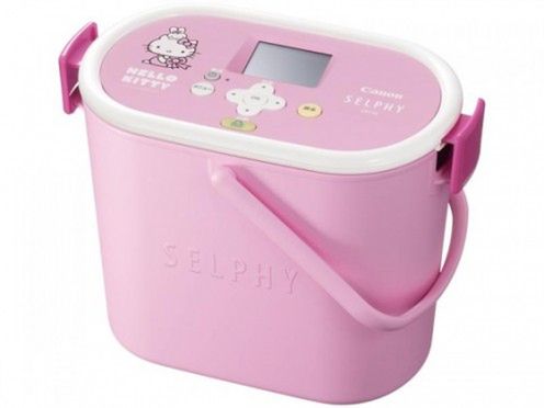 Różowa drukarka Canona dla fanek Hello Kitty
