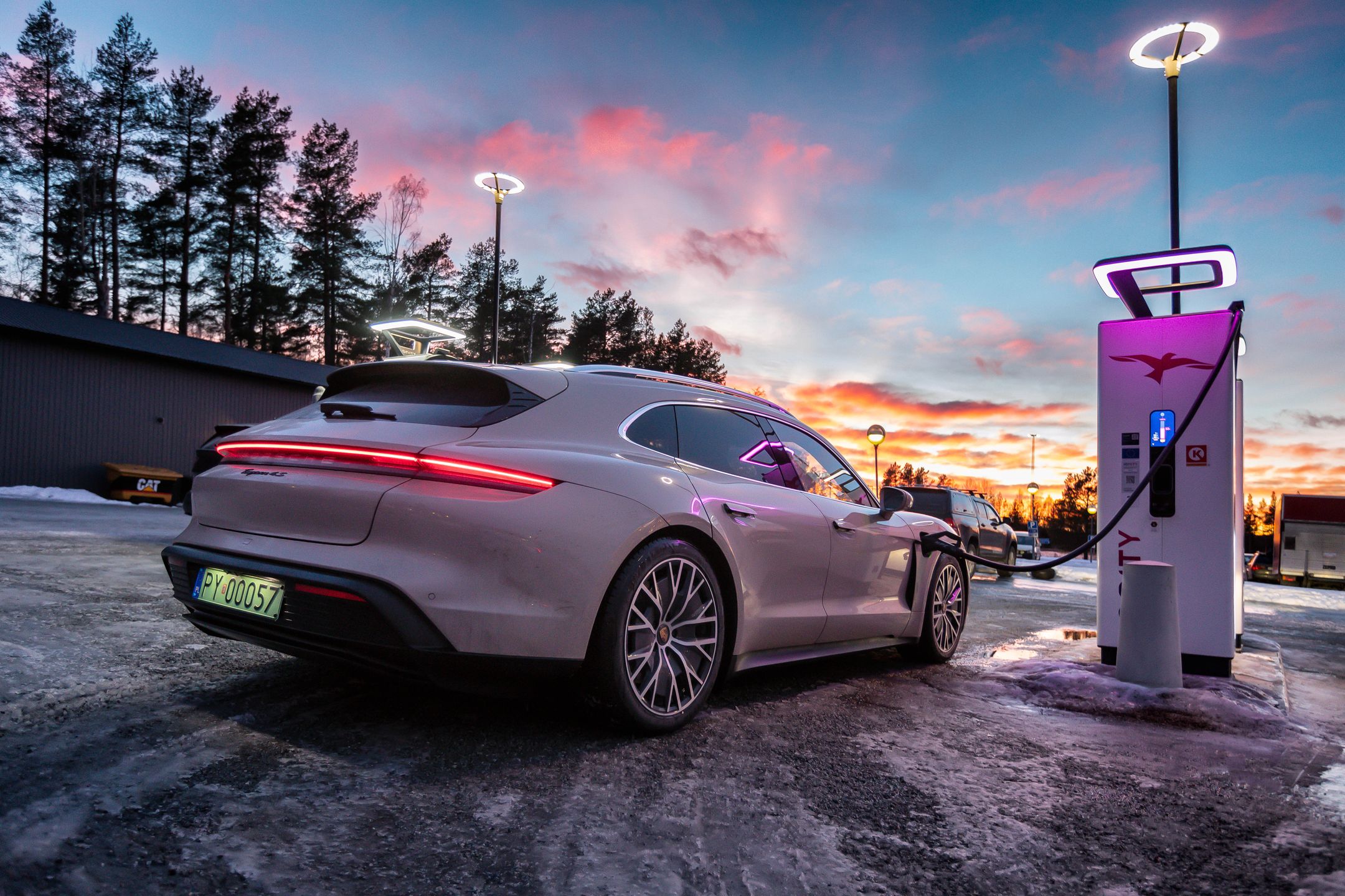 Porsche Taycan 4S Sport Turismo w Finlandii