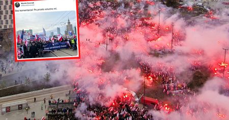 Skandaliczne hasła na marszu. "Kreml da premie"