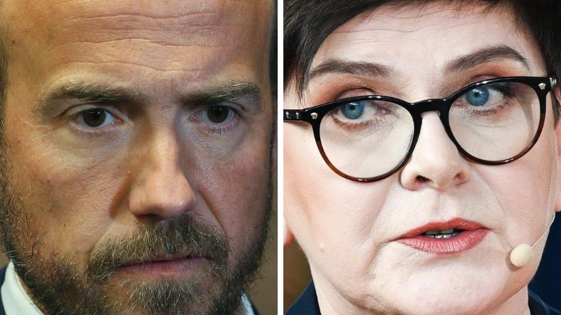 Borys Budka i Beata Szydło