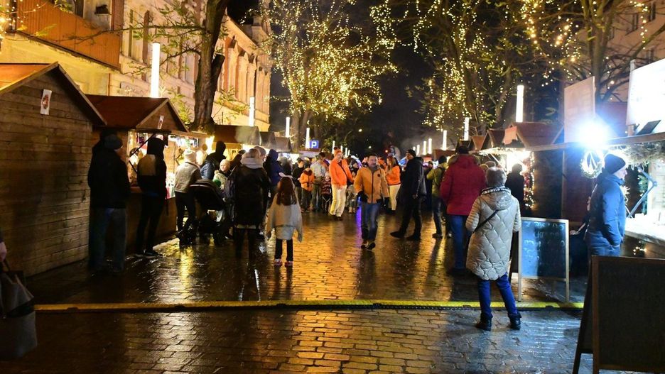 Kadry z ubiegłorocznego Pilskiego Jarmarku Bożonarodzeniowego