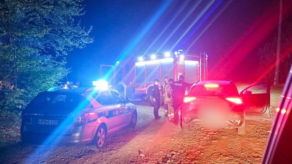 Policja ruszyła na poszukiwania. Zaginieni w międzyczasie odnaleźli drogę