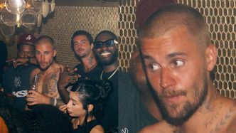"Zmęczony" Justin Bieber świeci gołą klatą w klubie. Hailey nie wpadła...