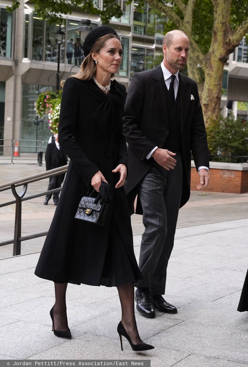 Księżna Kate i książę William na pogrzebie księżnej Kentu