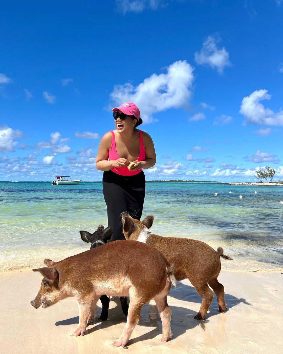 Patricia Kazadi na Bahamach