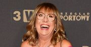 Gala Mistrzów Sportu 2023. Mama Roberta Lewandowskiego w wyśmienitym nastroju pozuje na czerwonym dywanie (FOTO)