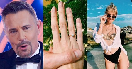 TYLKO NA PUDELKU: Krzysztof Ibisz ZARĘCZYŁ SIĘ z uczestniczką "Top Model"! Jest pierścionek z brylantem i billboard w centrum Warszawy!