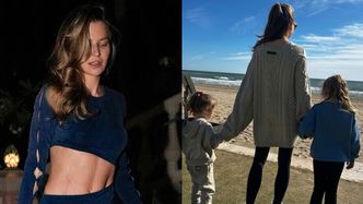 Anna Lewandowska wygłupia się z córkami, strojąc miny w Dubaju. Przy okazji pokazała ich TWARZE