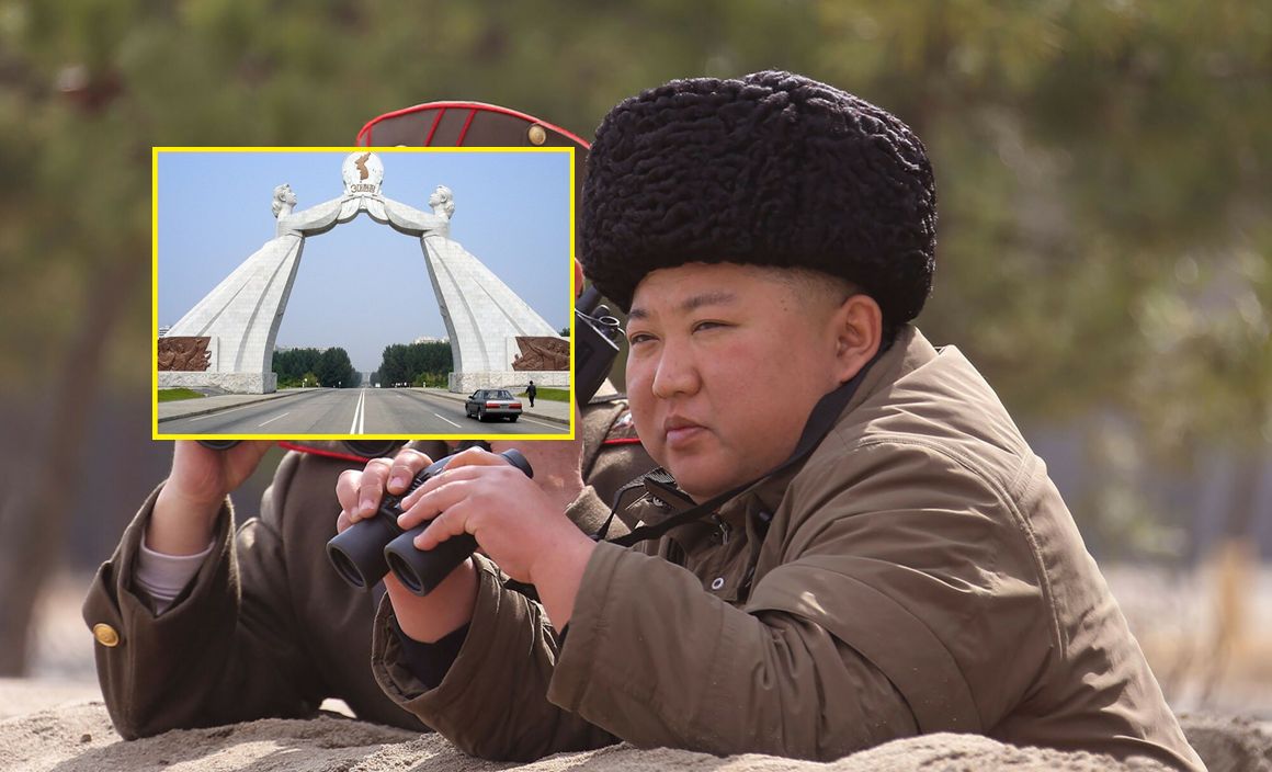 Łuk Zjednoczenia zburzony. Kim Dzong Un wskazał "głównego wroga"