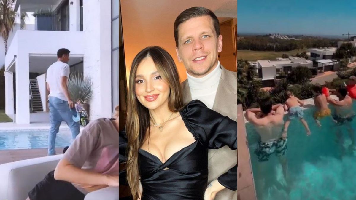 Marina Łuczenko i Wojciech Szczęśny wypoczywają w nowej willi w Marbelli 