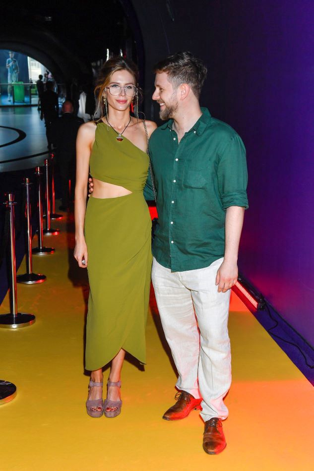 Antoni Królikowski z ukochaną Izabelą Banaś