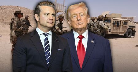 Trump i Hegseth zachowują się jak postaci złych militarystów z antywojennej satyry [OPINIA]
