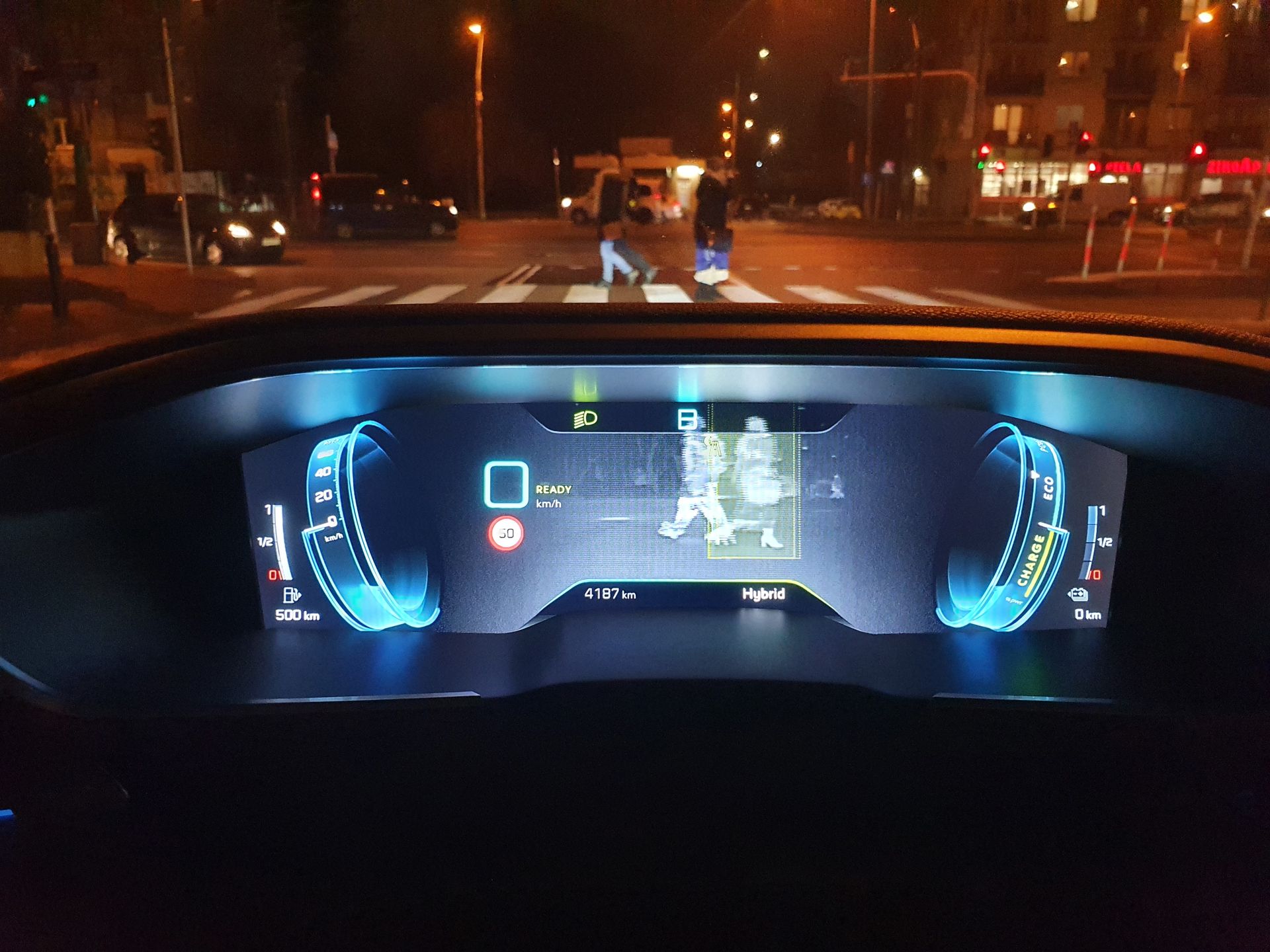 System Night Vision w peugeocie 508