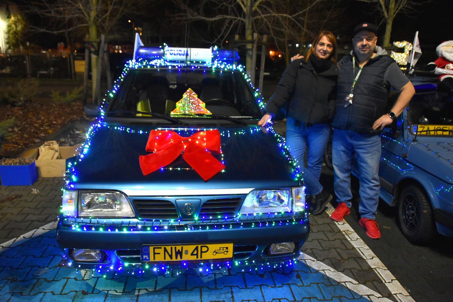 Świąteczny przejazd pojazdów w Nowej Soli