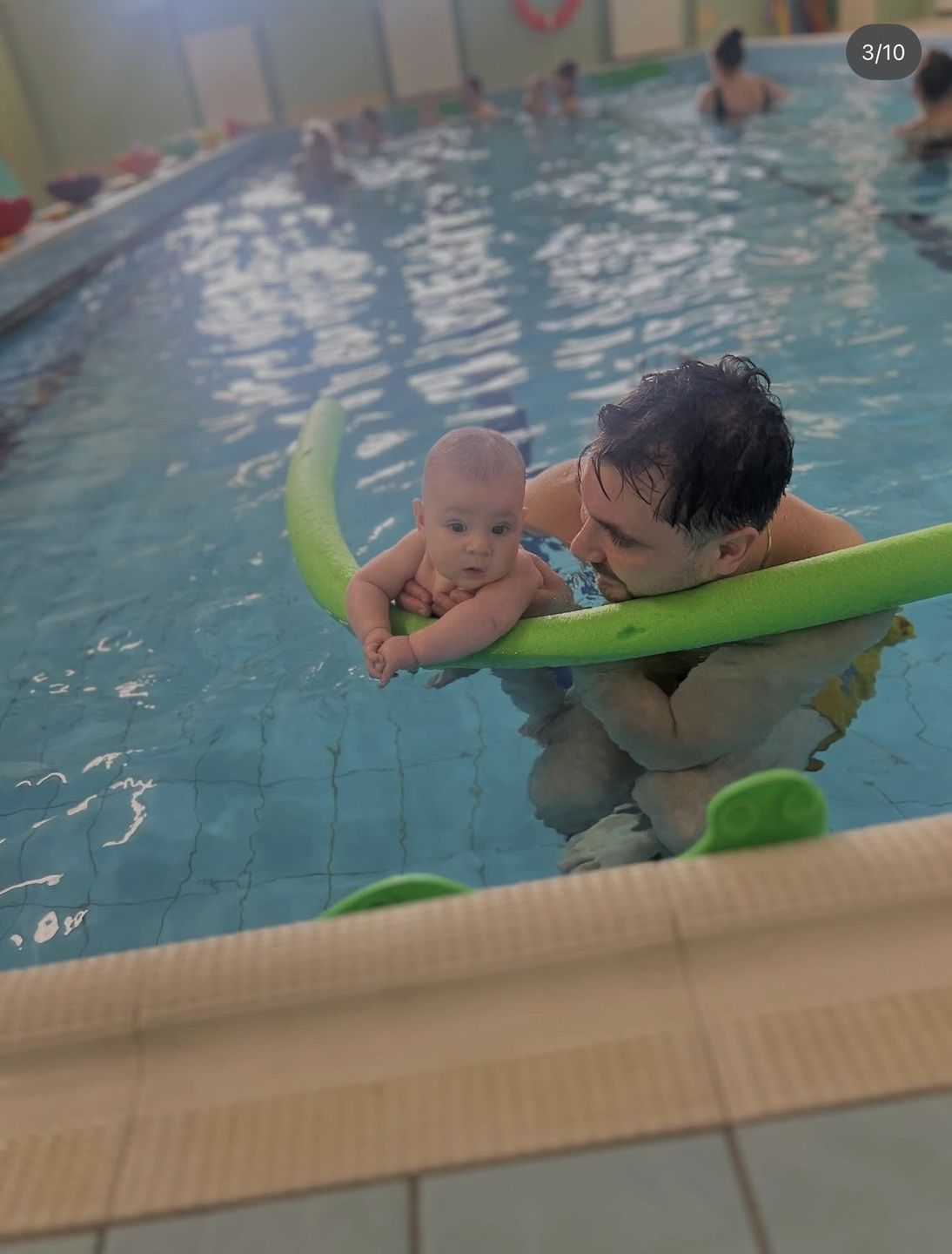 Daniel Martyniuk zabrał syna na basen