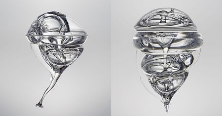 Seb Janiak wizualizuje siły natury w swoich nowych projektach - Gravity oraz Magnetic Radiation