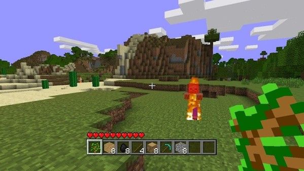 Minecraft na konsole. Hurra? (Fot. Engadget.com)