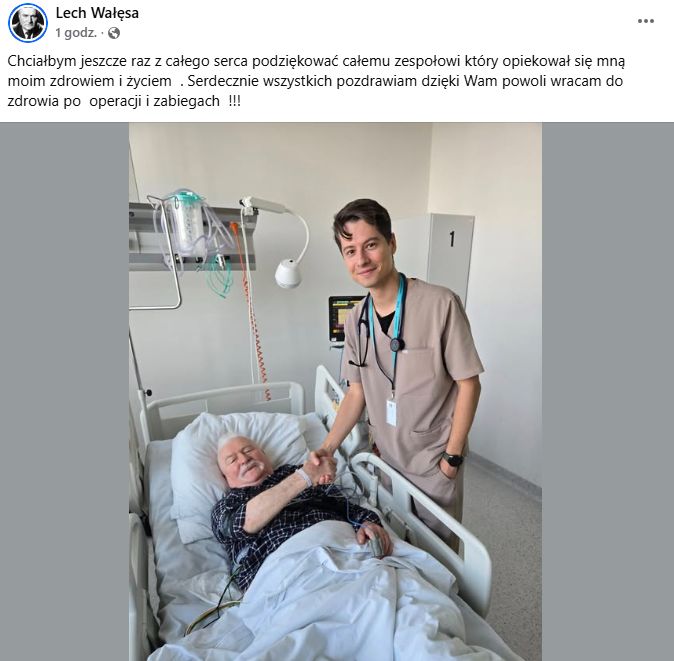 Były prezydent przeszedł kolejną operację