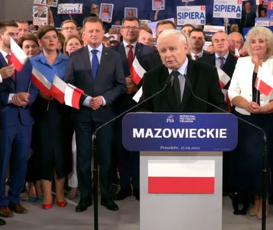 "Wydałem polecenia". Kaczyński o sytuacji na granicy